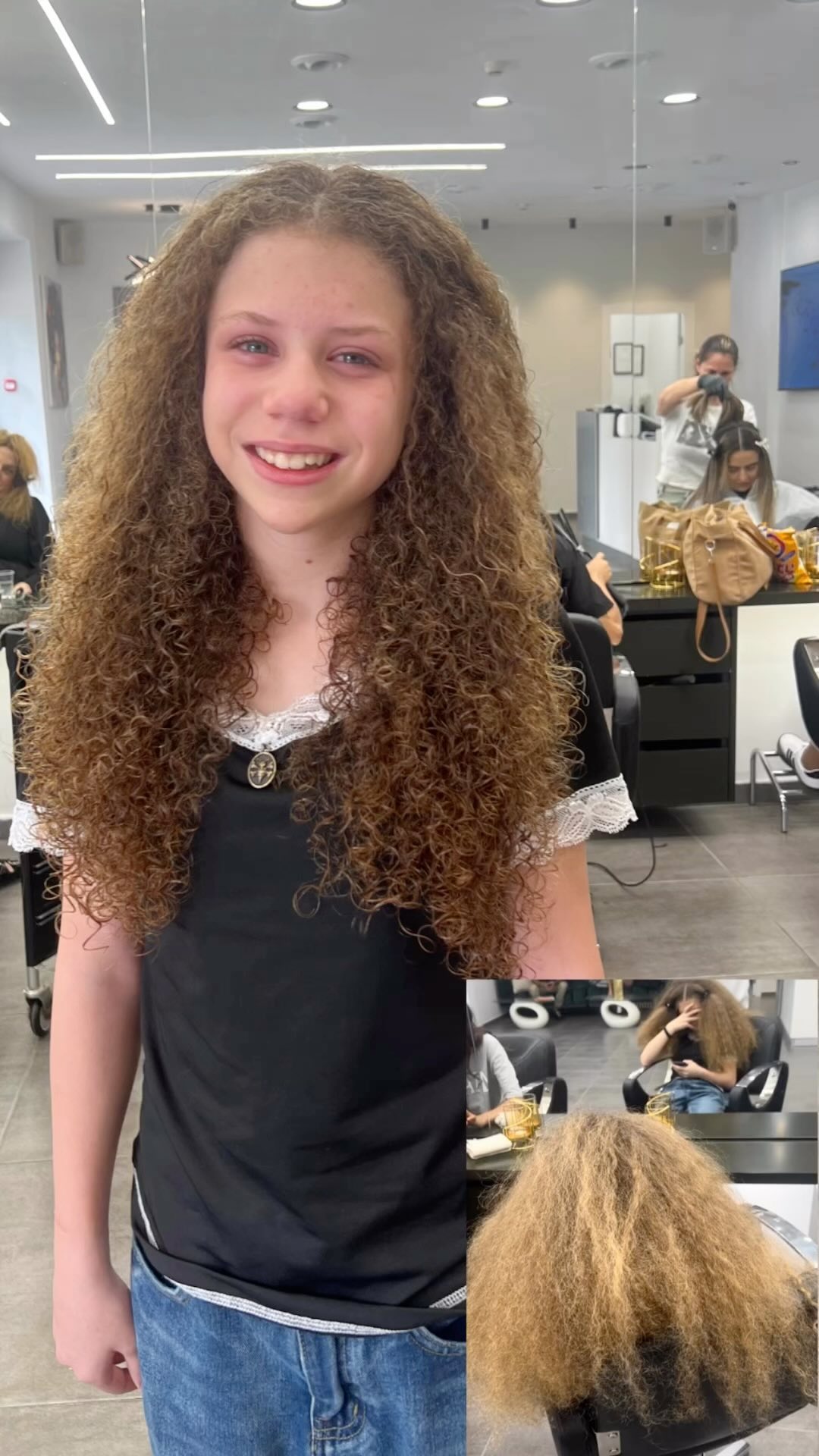 שיקום שיער תלתלים